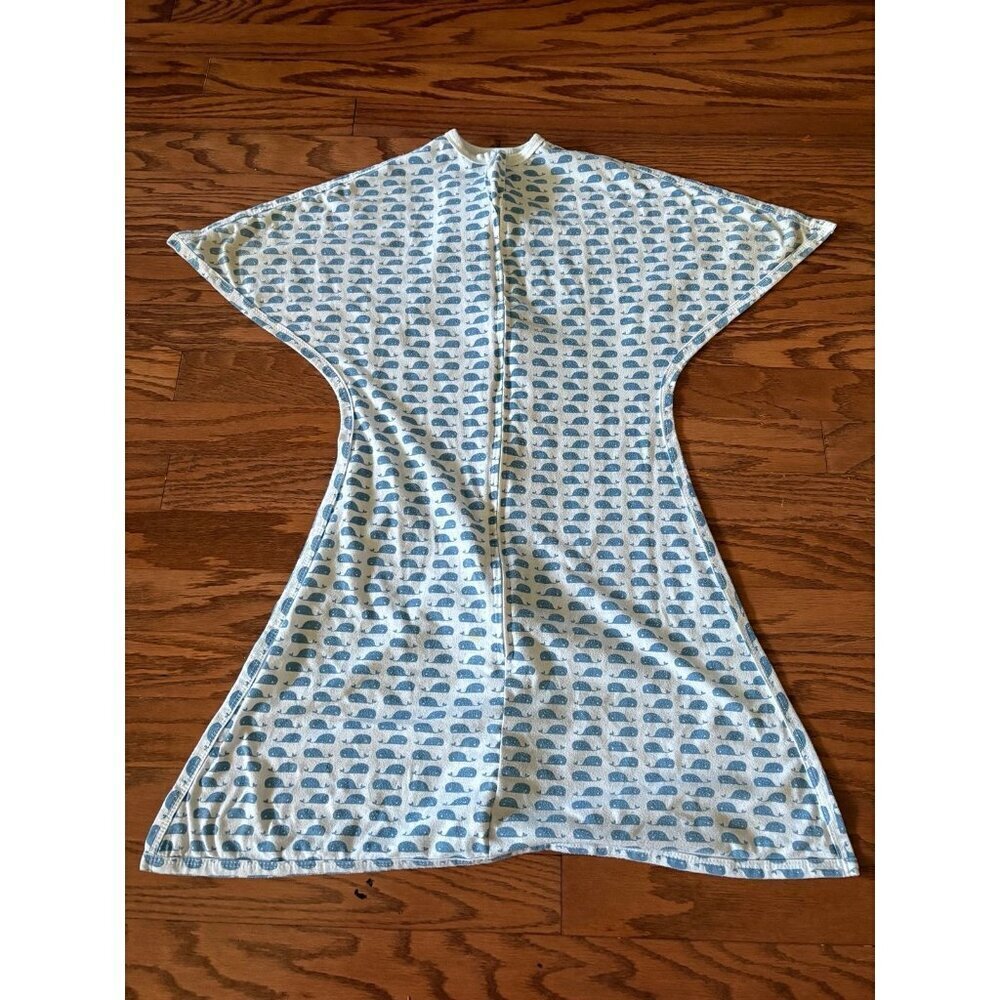 Zipadee Zip Swaddle Whale Print Medium